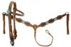 Turquoise Accent Western Show Tack